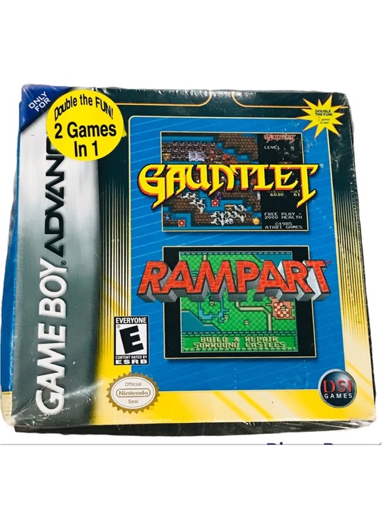 Nintendo Other - Nintendo GameBoy Advance Game Gauntiet & Rampart Video Game
